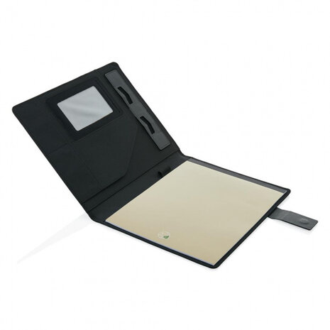 conferentie map Basic Tech A4 polyester/PU zwart