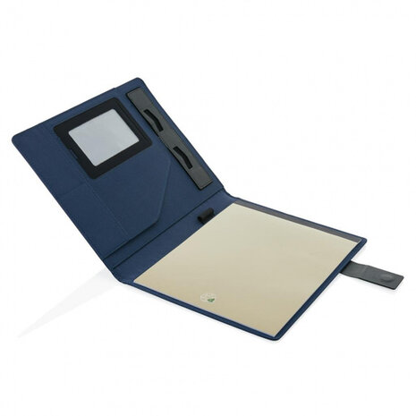 conferentie map Basic Tech A4 polyester/PU blauw