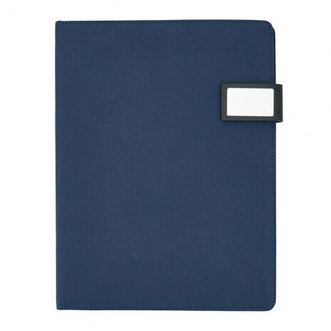 conferentie map Basic Tech A4 polyester/PU blauw