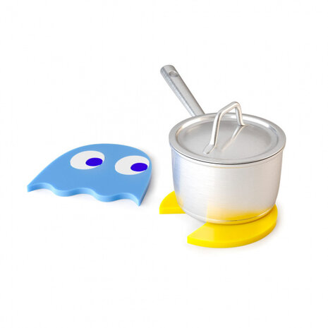 pannenonderzetters Pac-Man magnetisch silicone 2 stuks