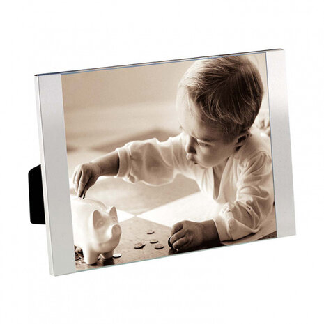 fotolijst Padova 25 x 20 cm aluminium zilver