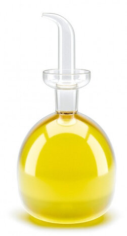 oliefles Basics 500 ml 14,2 x 10,5 cm glas transparant
