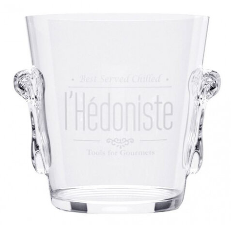ijsemmer l&#039;H&eacute;doniste 13,5 x 17 cm glas transparant