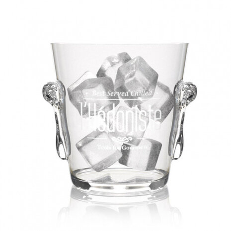 ijsemmer l&#039;H&eacute;doniste 13,5 x 17 cm glas transparant
