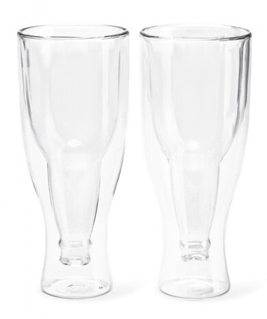 bierglazen Gravity 250&nbsp;ml 18 x 7,5 cm glas 2 stuks