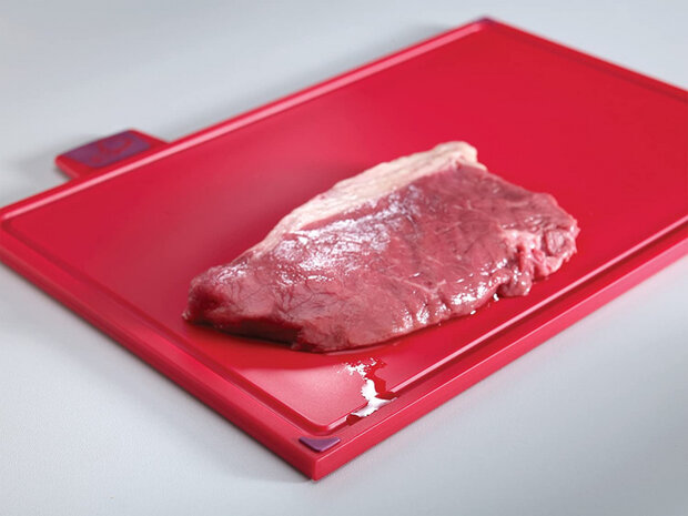 snijplankenset Index 25 x 35 cm RVS zilver 5-delig