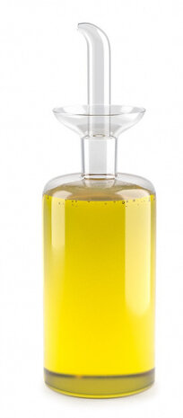 oliefles Basics 500 ml 24,5 x 7,5 cm glas transparant