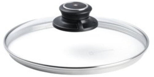 deksel 20 cm glas transparant