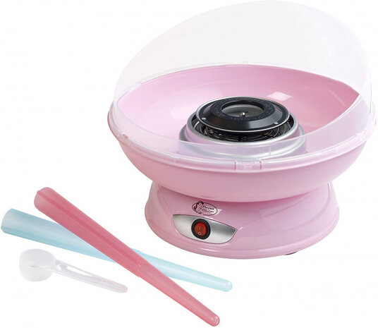 suikerspinmachine 24 cm junior roze