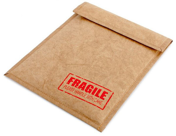 beschermhoes iPad mini Envelop 19 x 25 cm polyethyleen bruin