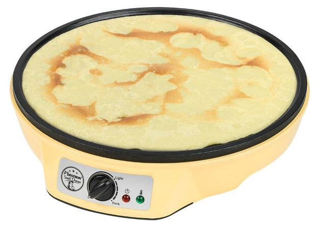 cr&ecirc;pemaker Sweet Dreams 1000W 30 cm geel
