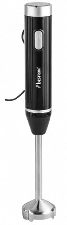 staafmixer in opbergbox 400W 23 cm RVS zwart