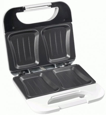 tosti-ijzer 750W 22,5 x 21,5 wit