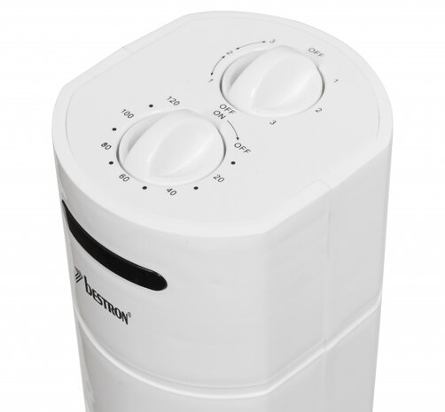 torenventilator 78 cm 3 standen 75&deg; rotatie 35W wit
