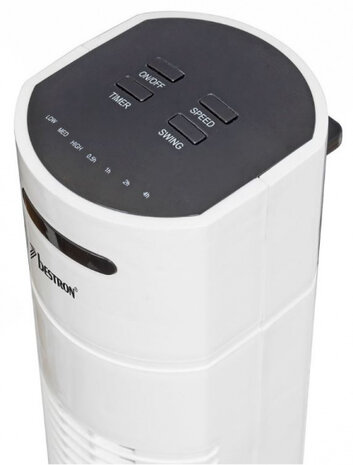 torenventilator 78 cm controller 3 standen 75&deg; 35W wit