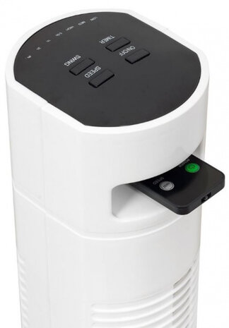 torenventilator 78 cm controller 3 standen 75&deg; 35W wit