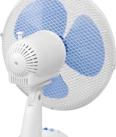 tafelventilator 35 cm 3 standen 75&deg; rotatie 40W wit