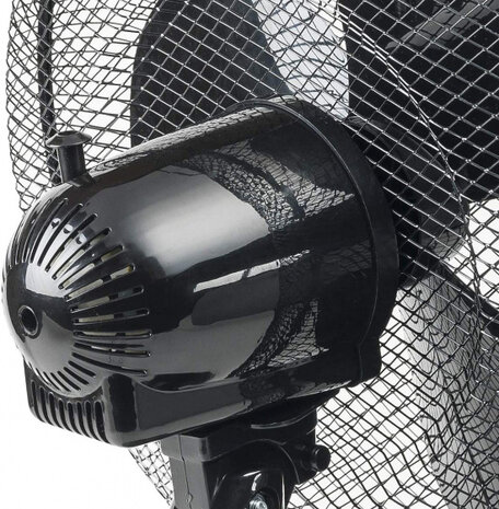 tafelventilator 45 cm 3 standen 80&deg; rotatie 45W zwart