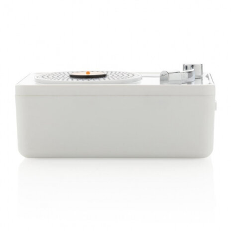 speaker draadloos 7,5 cm metaal wit