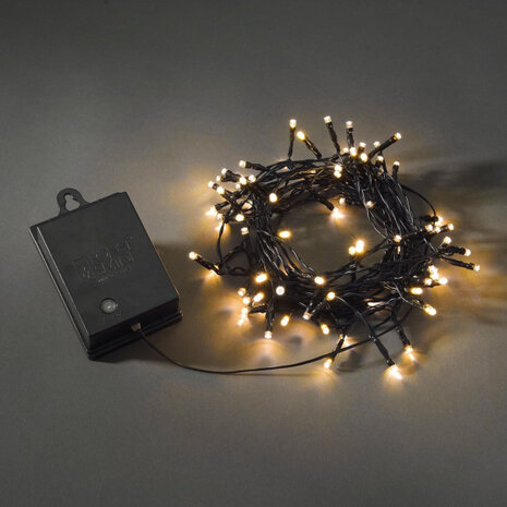 lichtsnoer 80 led 2200K IP44 8,4 meter amber