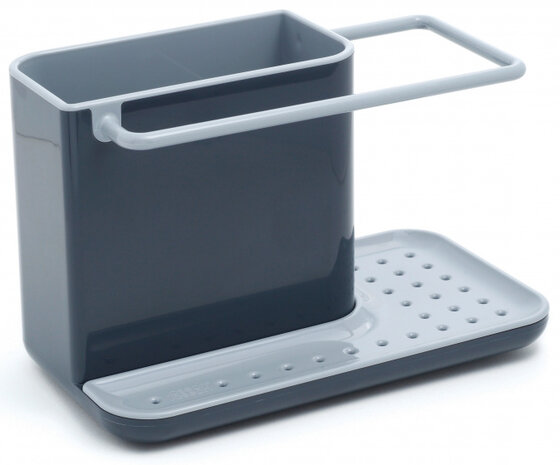 gootsteenorganiser Caddy Sink 21 x 13 cm grijs