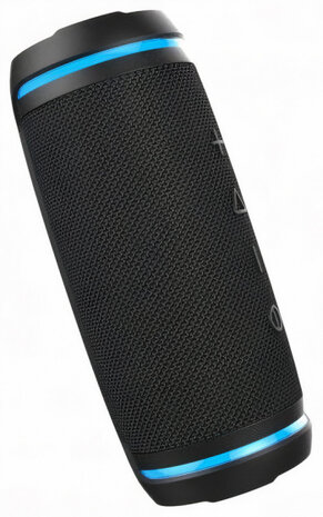 speaker BX-520 TWS Bluetooth AUX 19 cm donkergrijs