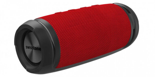 speaker BX-320 TWS Bluetooth AUX 16 cm rood