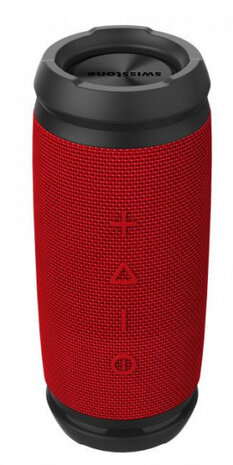 speaker BX-320 TWS Bluetooth AUX 16 cm rood