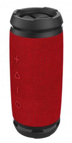 speaker BX-320 TWS Bluetooth AUX 16 cm rood