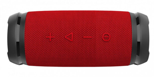 speaker BX-320 TWS Bluetooth AUX 16 cm rood