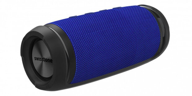speaker BX-320 TWS Bluetooth AUX 16 cm blauw
