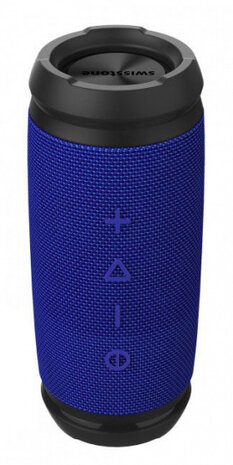 speaker BX-320 TWS Bluetooth AUX 16 cm blauw