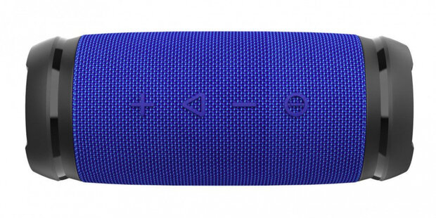 speaker BX-320 TWS Bluetooth AUX 16 cm blauw