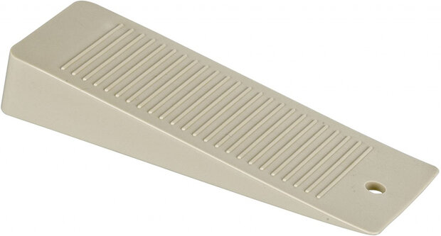 deurstopper 10 cm beige 2 stuks