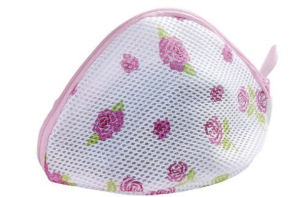 waszak BH 21 cm polyester wit/roze