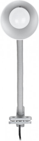 bureaulamp Manou 40,5 x 11,5 cm kunststof wit