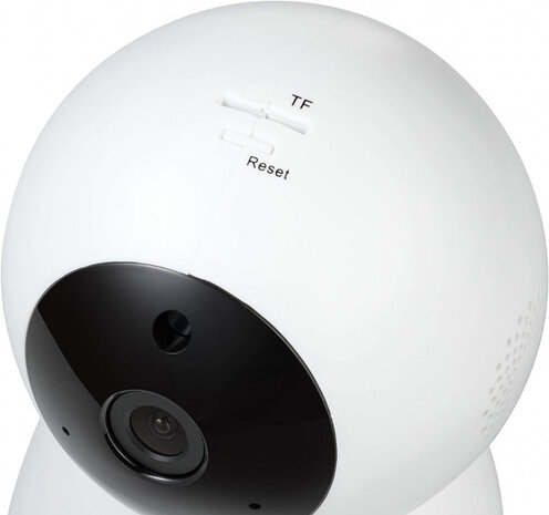 camera voor binnen Plug &amp; Play Full HD 11 cm wit