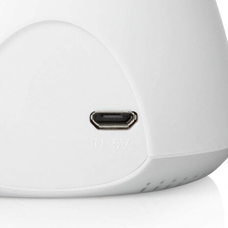 camera voor binnen Plug &amp; Play Full HD 11 cm wit
