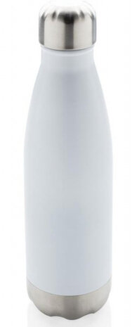 thermosfles 500 ml RVS wit
