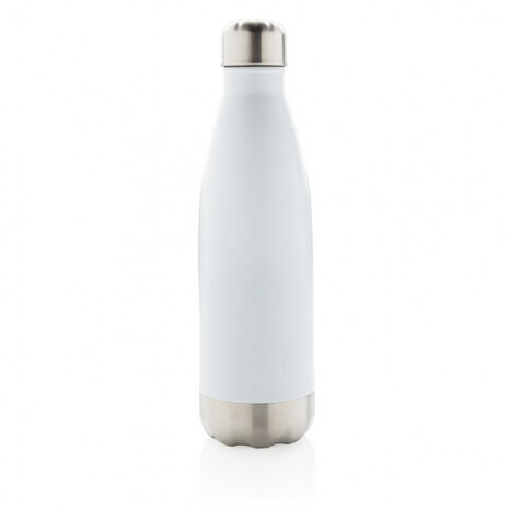 thermosfles 500 ml RVS wit