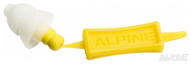 oordoppen FlyFit 12 mm thermoplast wit