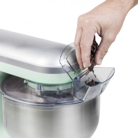 keukenmachine 1200W 240V RVS mintgroen 4-delig
