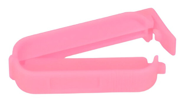 vershoudclips 7 cm roze 7 stuks