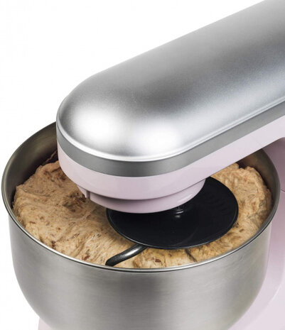keukenmachine 1200W 240V RVS roze 4-delig