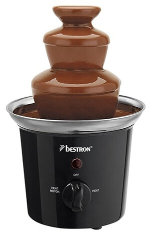 chocoladefontein 60W 240V RVS zwart