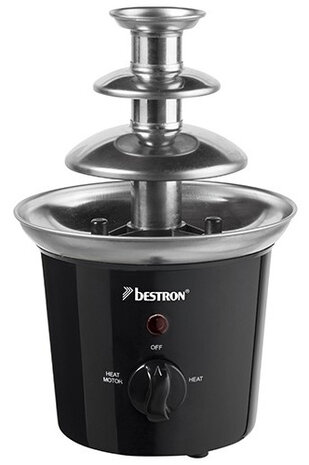 chocoladefontein 60W 240V RVS zwart