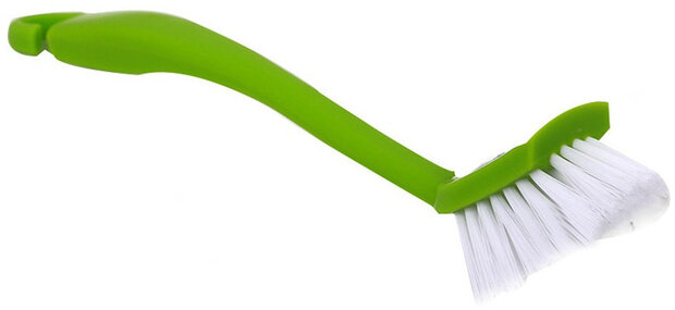 afwasborstel 27 cm groen/wit
