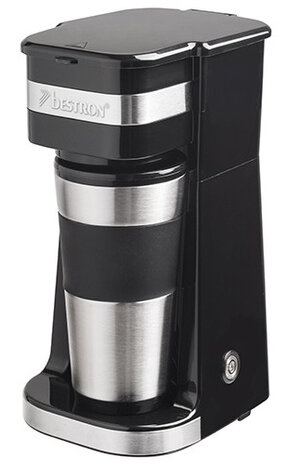 koffiezetapparaat 420 ml 750W RVS zwart 2-delig