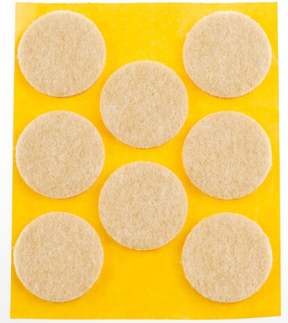 anti-krasvilt Profiline 5mm diam.28mm beige 8 stuks