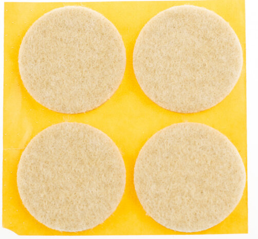 anti-krasvilt Profiline 5mm diam. 25mm beige 4 stuks